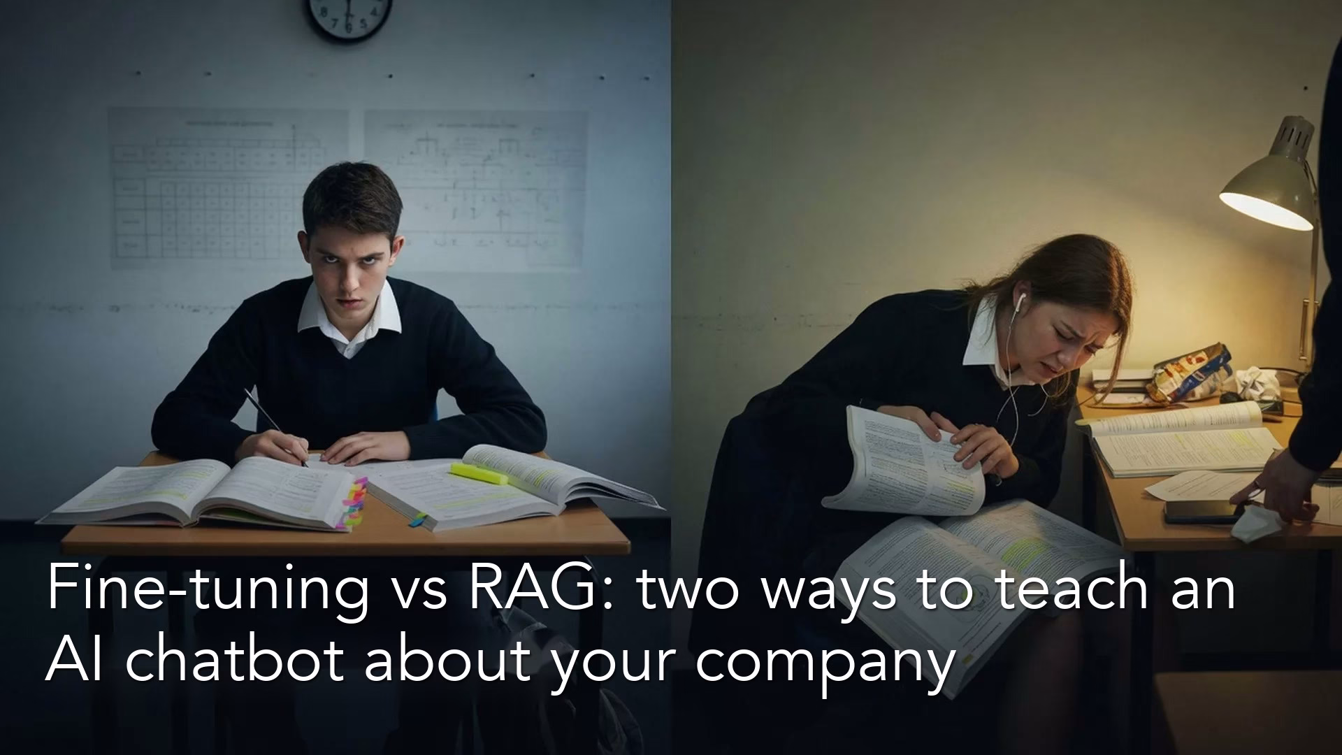 Fine-tuning vs RAG: two ways to teach an AI chatbot about your company