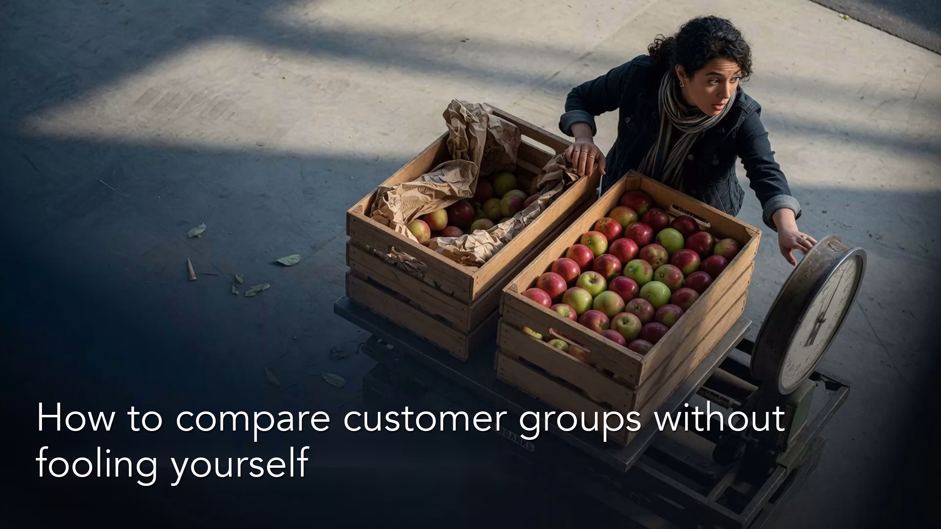 How to compare customer groups without fooling yourself 3 How to compare customer groups without fooling yourself