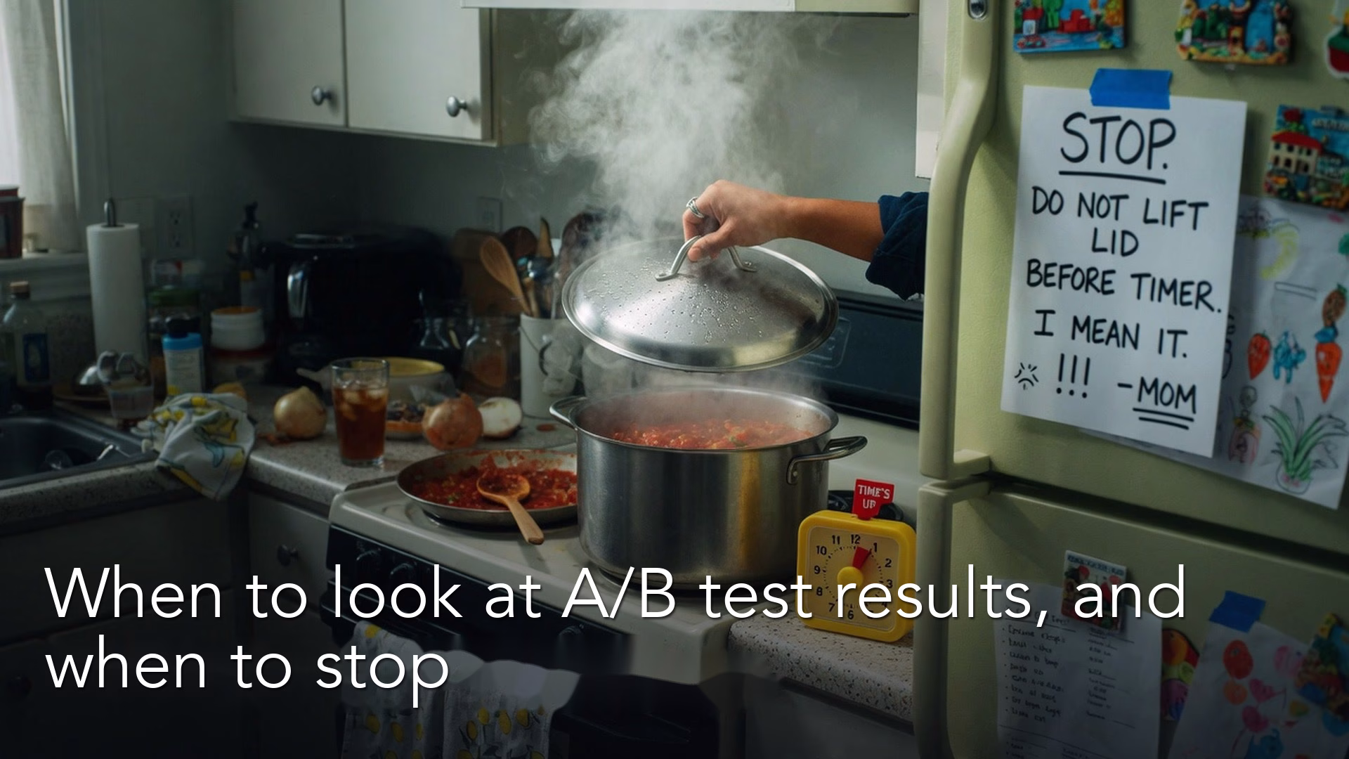 When to look at A/B test results and when to stop the test 2 When to look at A/B test results and when to stop the test