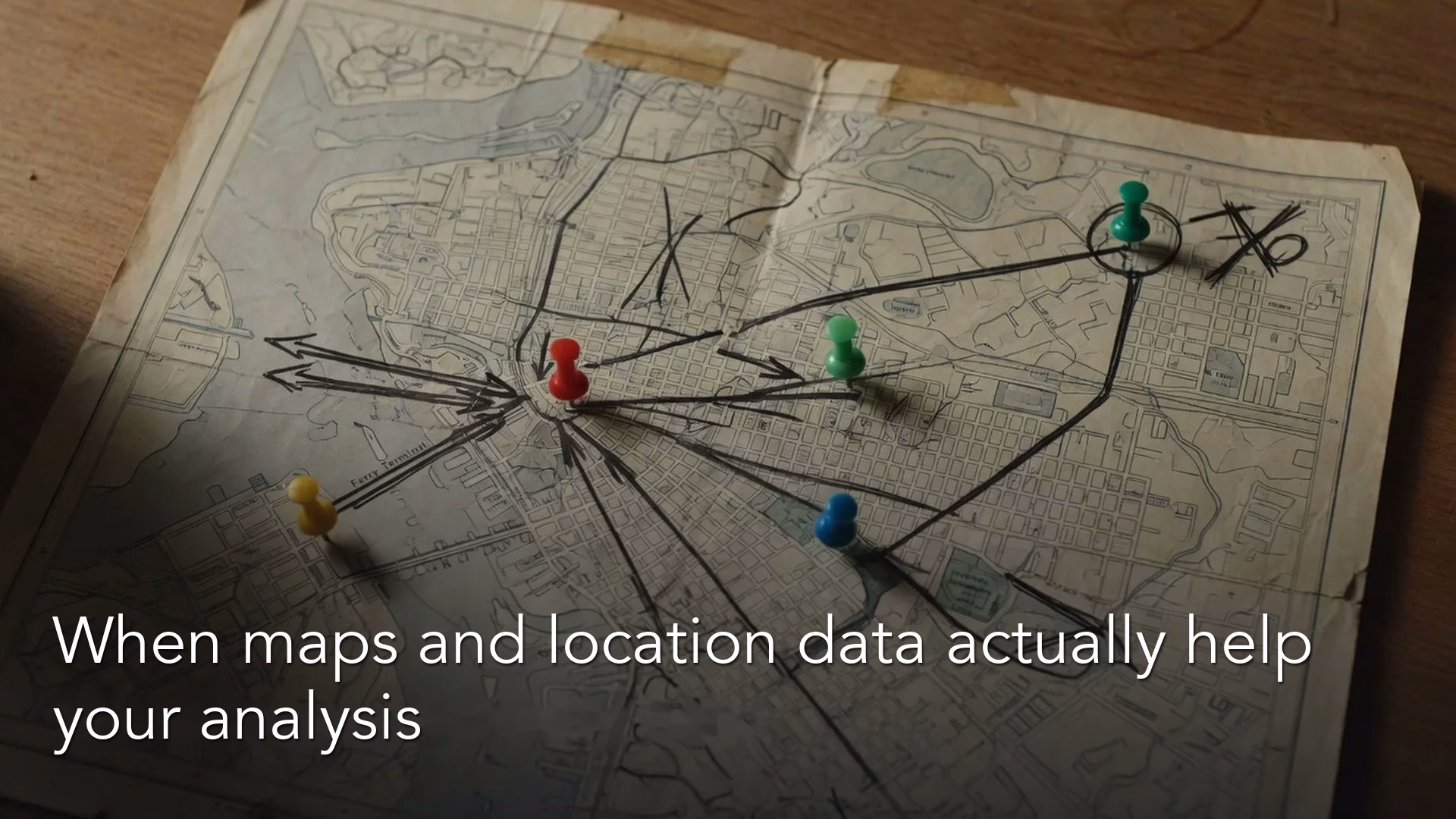 When maps and location data actually help your analysis