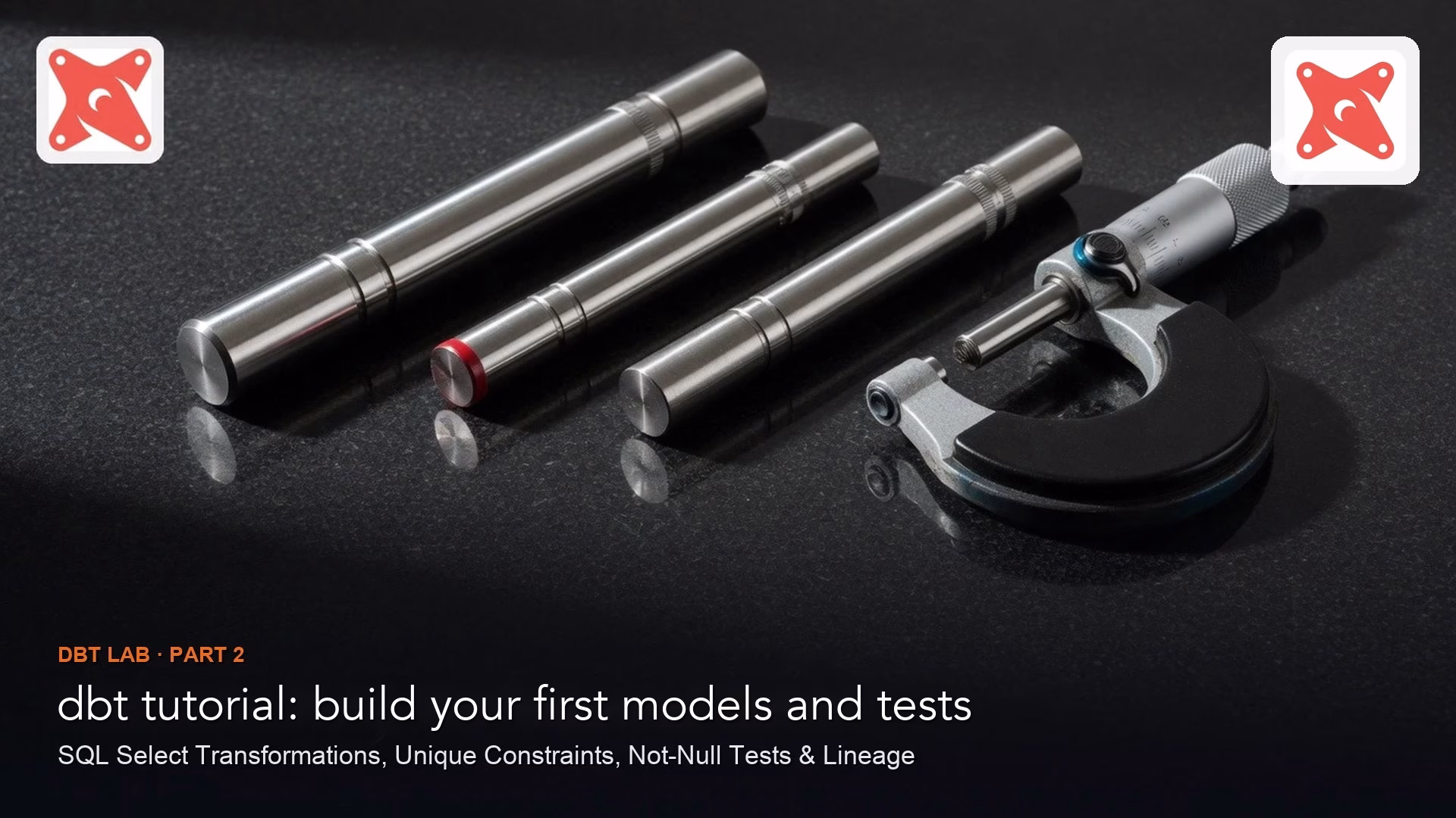 How to build and test your first data models with dbt, a SQL tool