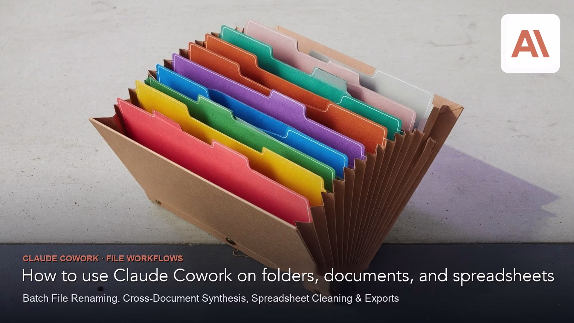 How to use Claude Cowork on folders, documents, and spreadsheets