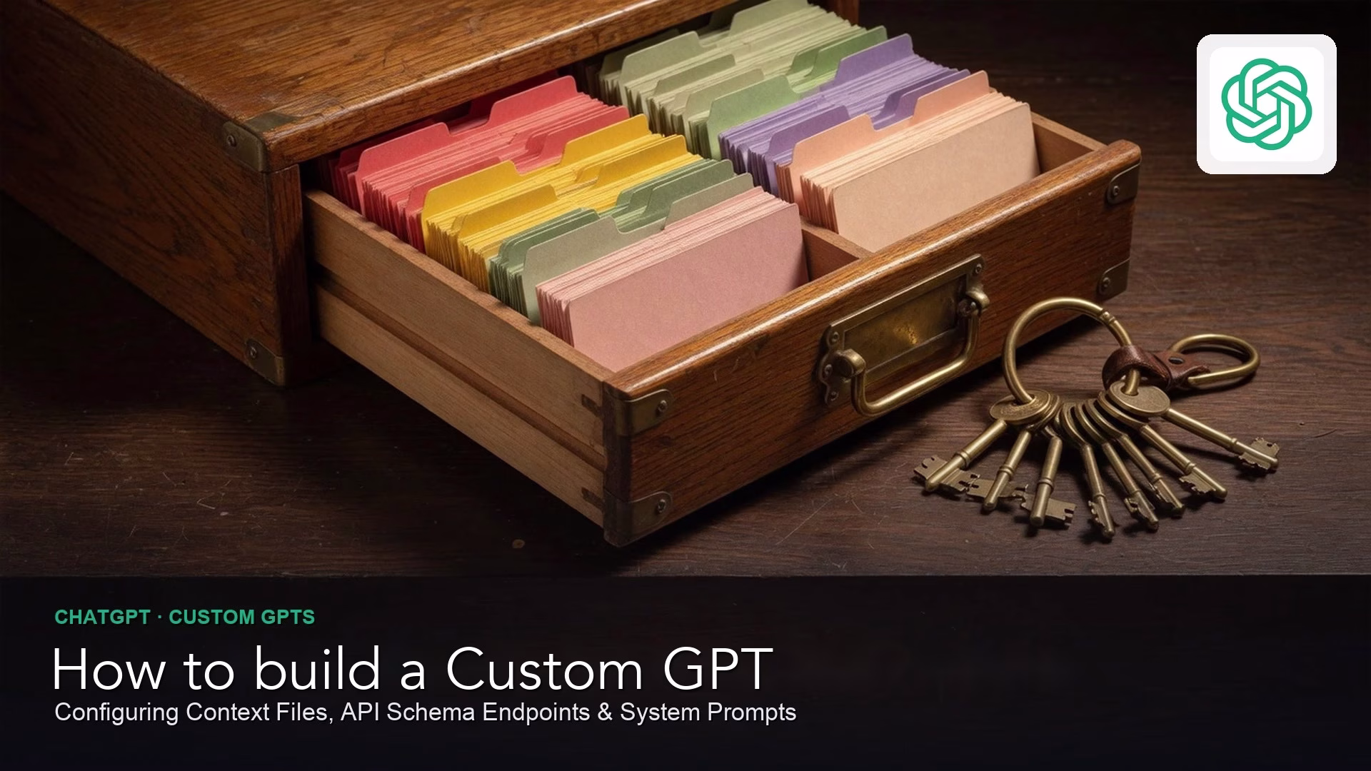 How to set up a Custom GPT’s instructions, knowledge files, and actions