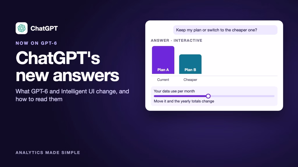 What GPT-6 changes in ChatGPT, and how to use its new visual answers